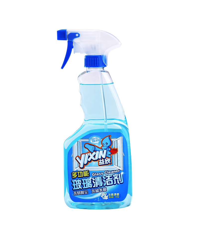 >Multifunctional glass cleaner spray