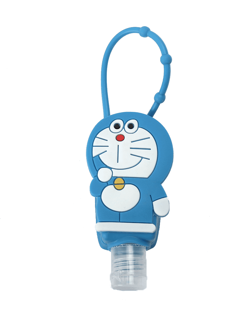 >Doraemon Silicone Hand Sanitizer Holder