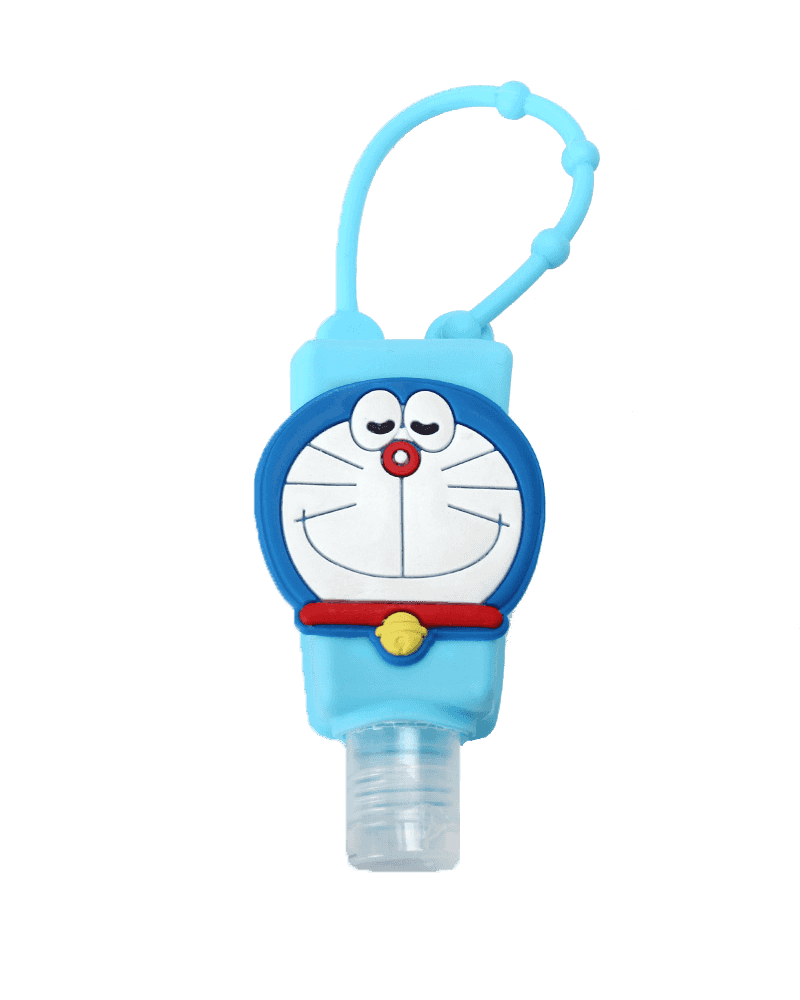 >Cartoon Silicone Holder Hand Sanitizer Bottles