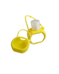 >Yellow Hand Sanitizer Silicone Holder YX30G-2